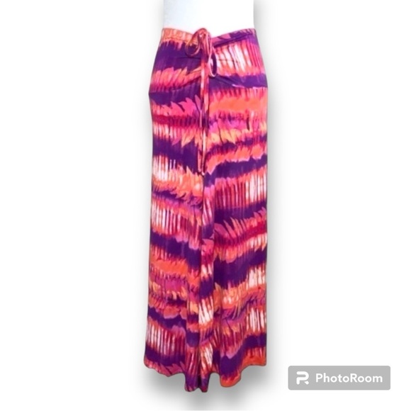 Dakini Convertible Strapless Dress Vibrant Tie-Dye Print - Picture 4 of 17